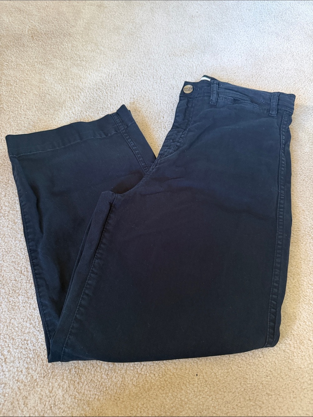 Marine Layer Black Casual Pants